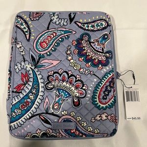 Vera Bradley Iconic Tablet Tamer Organizer NWT